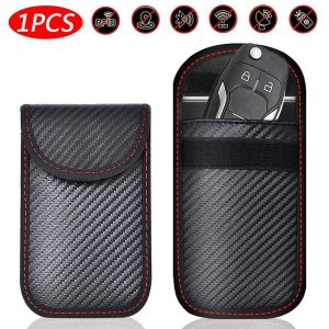 Car Key Signal Blocker Case Faraday Cage Fob Pouch Keyless RFID Blocking Bag Low Price 1 PC Car Key Signal Blocker Faraday Bag
